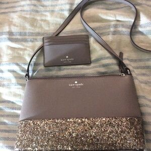 KATE SPADE crossbody with card case